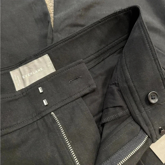 NWT Everlane Black Way High Drape Pant size 4 - Picture 9 of 9